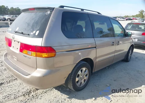 2003 Honda Odyssey Ex-L from USA, damaged, VIN 5FNRL180X3B009898